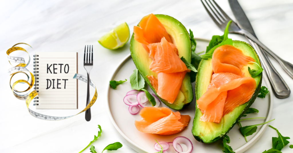 Healthy keto meal rich in fats and nutrients, designed to improve brain function and support keto for focus goals